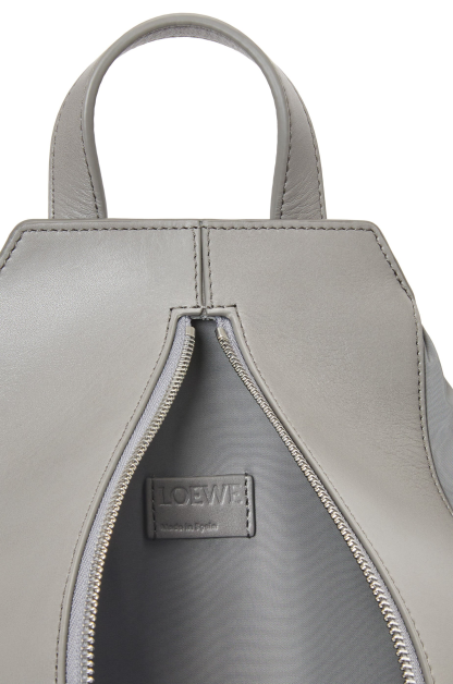 Small Convertible backpack in nylon and calfskin